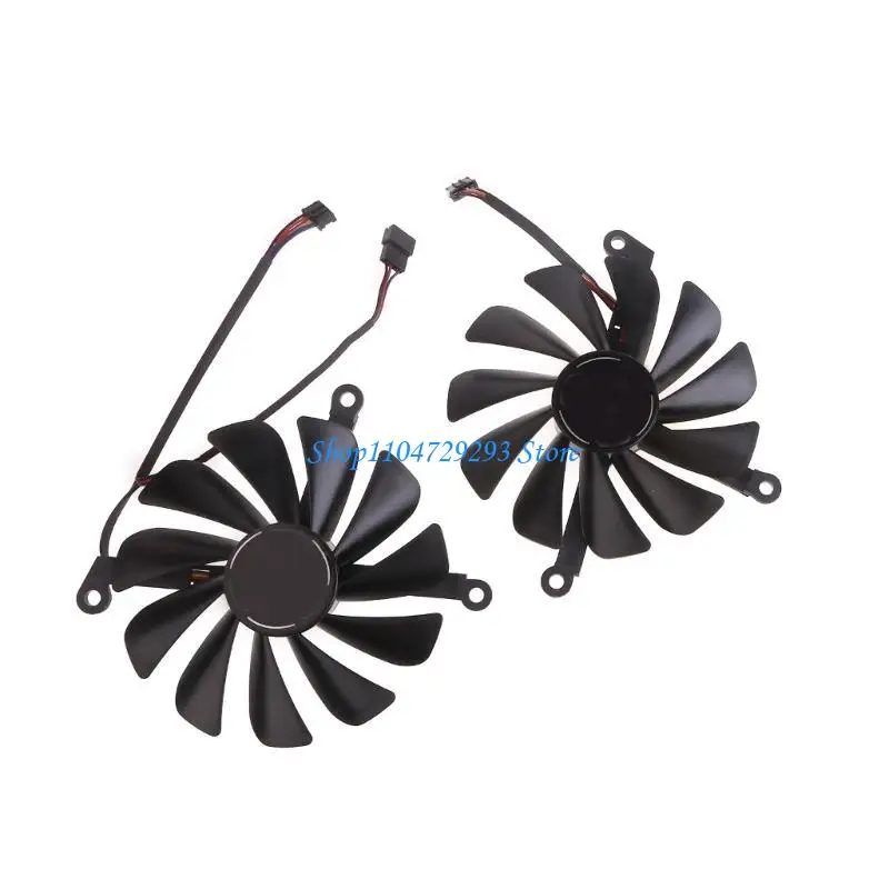 Y2GD 95 mm GA92A2H 4PIN 12V 0.45A VGA Fan Gráficos Enfriamiento tarjeta para RX 5500 RX 5600