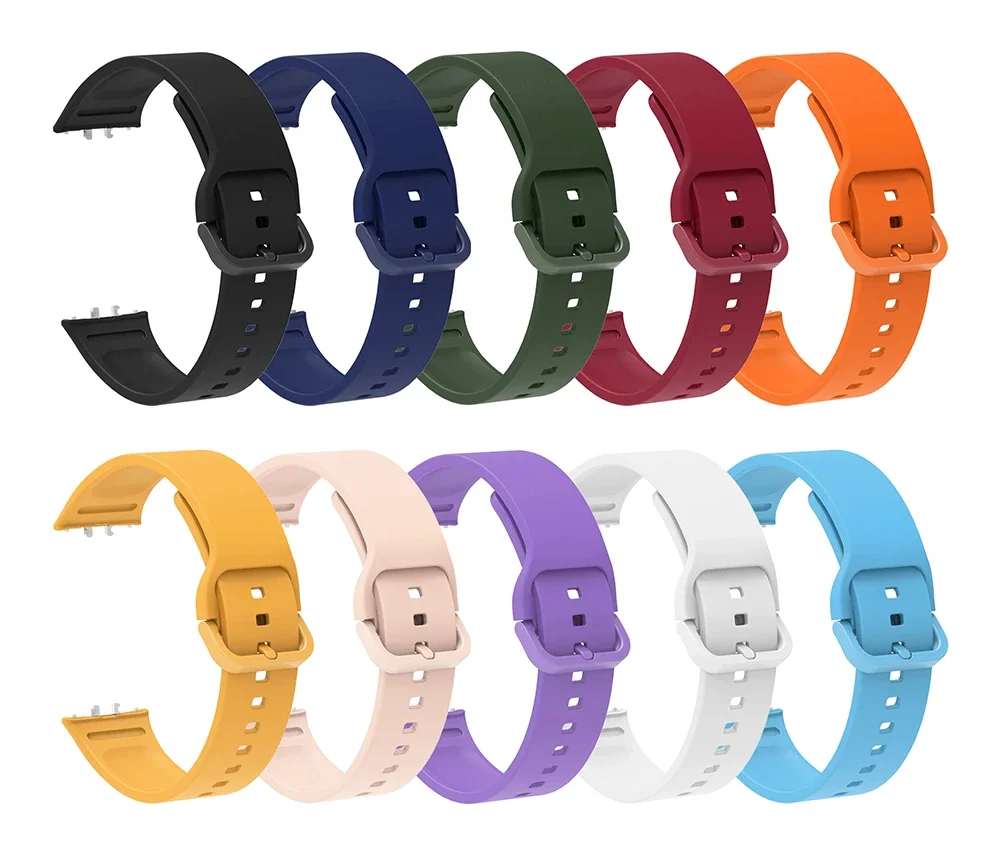Silicone Strap For Samsung Galaxy Fit 3 Fit3 SM-R390 Bracelet Wrist Band +  Protective Case