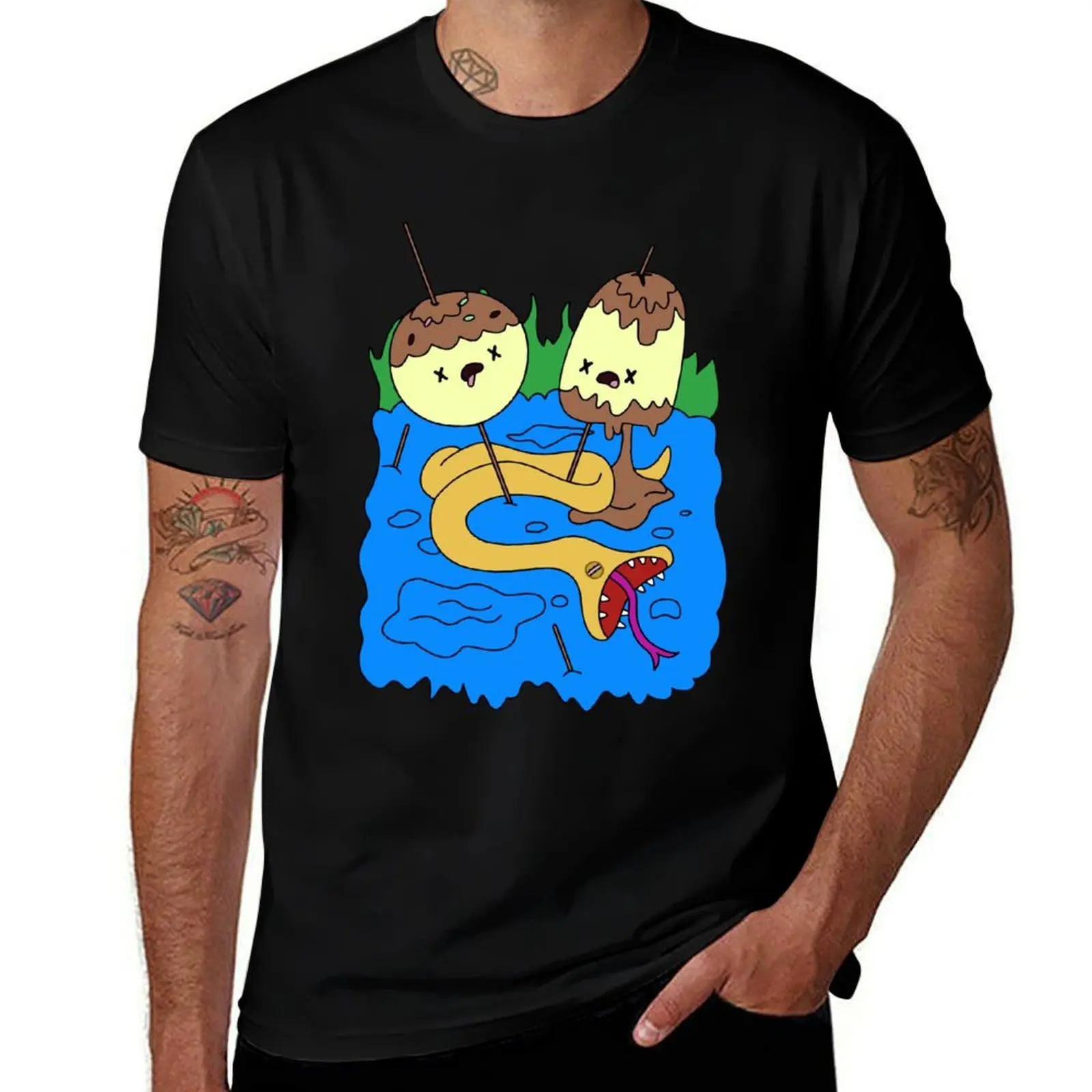 

Princess Bubblegum & Marceline's Rock Band T-Shirt custom shirt plus size clothes essential t shirt man clothes Men's clothing