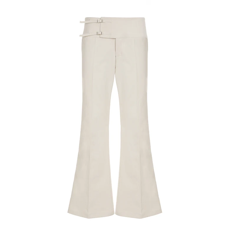 Fashion Solid Loose Casual Women Long Pants Simple Basic All-Match Office Lady Style Bottoms