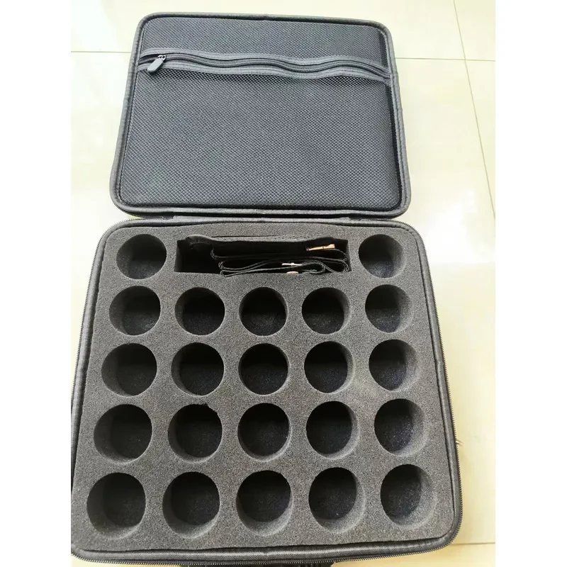 American Black Eight Billiards Yo-Yo Portable Storage Bag 17/22 Hole Billiard Ball EVA Hard Case