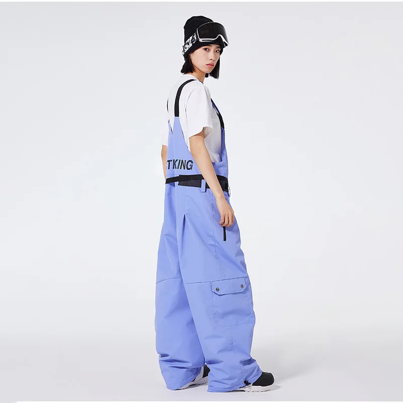 

Winter Outdoor Sports Warm Ski Pants Women Baggy Snowboard Pants Man Windproof Wear Resistant Waterproof Snow Clothing Overalls