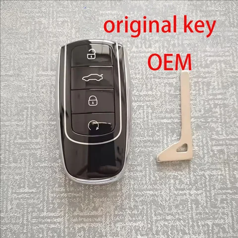 Car Remote Control Key For Chery Tiggo 6 7 8 Plus Pro ID47 4A Chip 433MHz Original Factory Proximity Smart Card