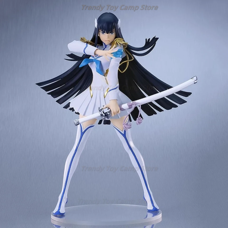 [Envío en 24 horas] Original genuino KILL La KILL 24cm Kiryuuin Satsuki figura de acción de Anime lindos muñecos de juguete para colección de regalos
