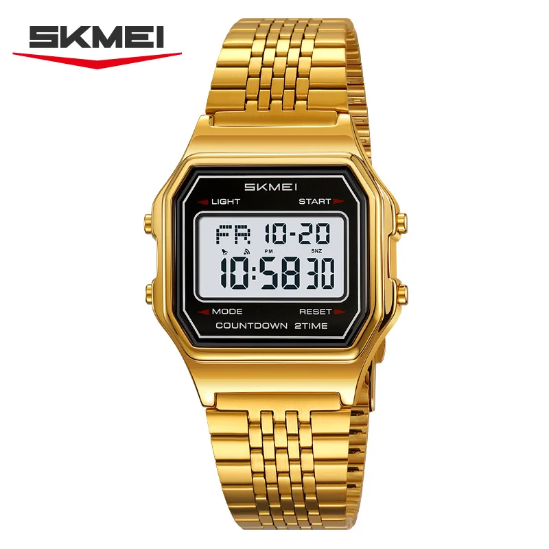 Men's Luxury Digital Watch with Waterproof Feature