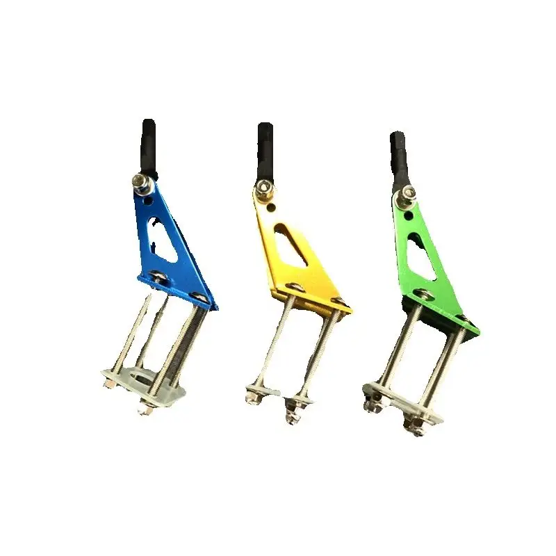 5PCS Aluminum 4-Point Servo Arms 33x25x24mm for RC Airplanes Aeromodelling High-Strength Steering Upgrade Parts