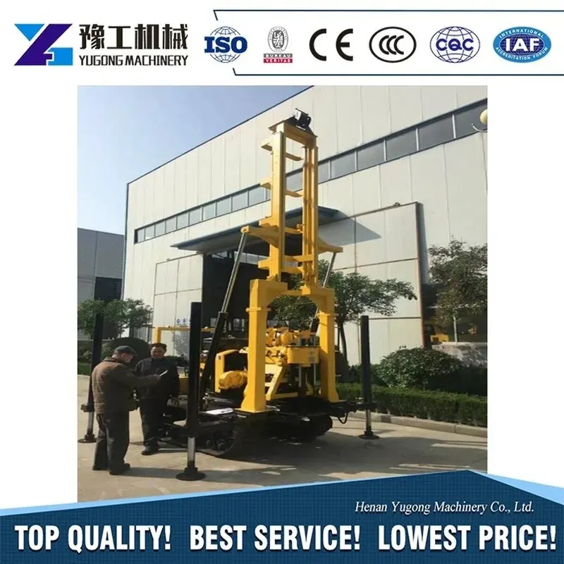 YGHZ-200 Electric Portable Crawler Drilling Machine For Groundwater 200 Meter Well Water Well Drilling Rig Machine Truck Mounted