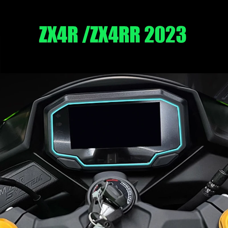 for ZX-4RR ZX-4R zx4r zx4rr 2023 Motorcycle Cluster Scratch Protection Film Screen Protector Dashboard Instrument