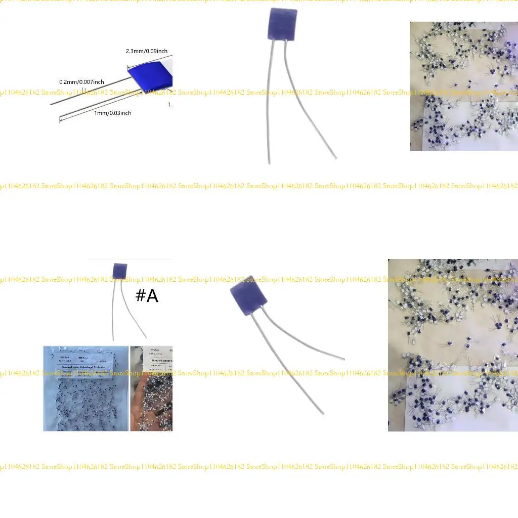 

Q2Q4 1Pc Temperature Sensors Thin Film Metal PT100 Resistors Metal Resistance