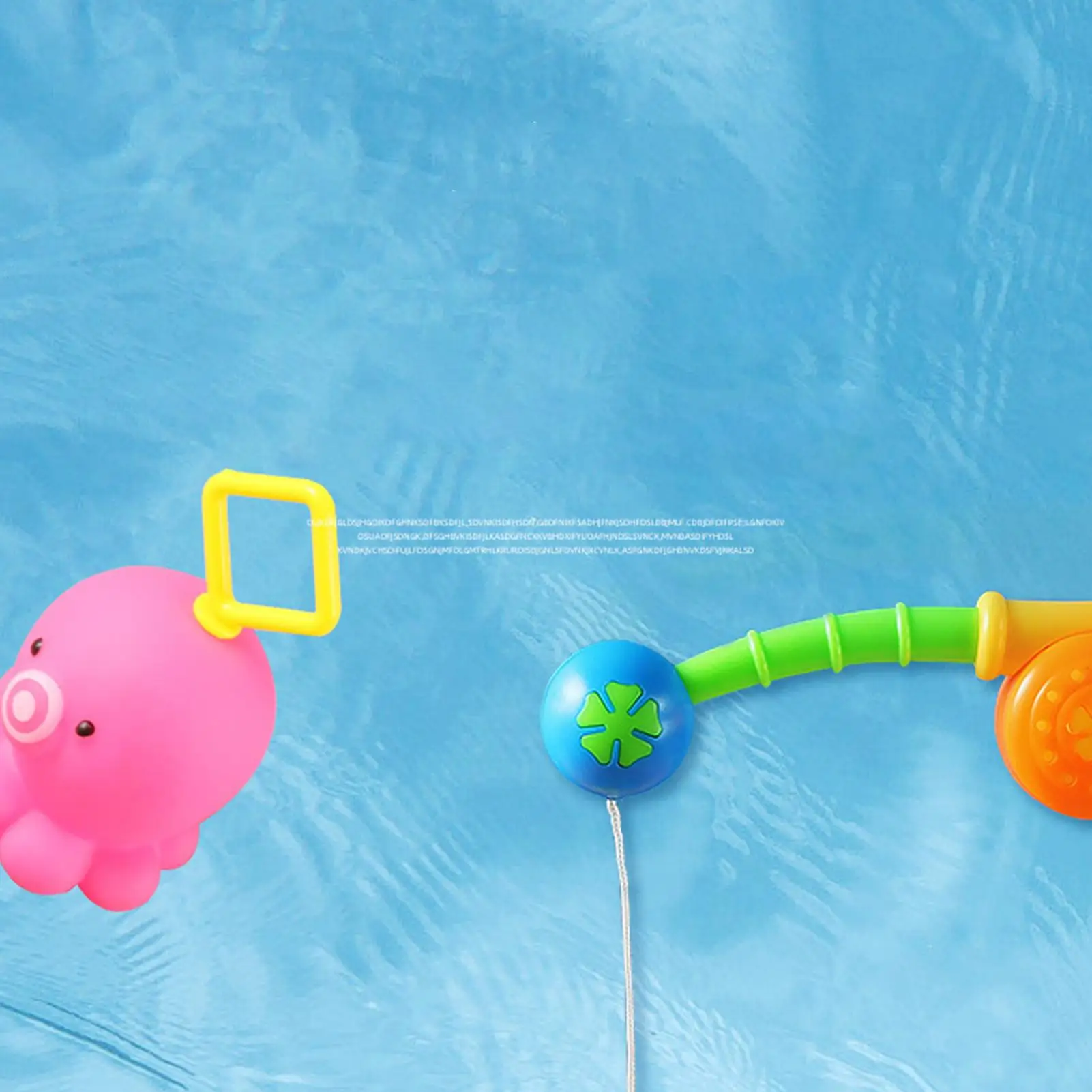 20 stks/set Kids Drijvend Badspeelgoed Mini Zwemmen Ringen Rubber Gele Eenden Visnet Wassen Zwemmen Speelgoed Water Fun zwembad speelgoed