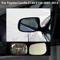 Espejo Retrovisor Lateral Izquierdo y Derecho con Calefacción para Toyota Corolla E140 E150 2007-2013, Repuesto de Cristal para Espejo Retrovisor