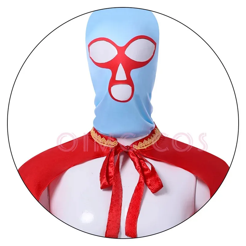 DY2025Nacho Libre Luchalibre Costume Cosplay Carnevale per adulti Uniforme Anime Costumi per feste di Halloween Gioco per donne in maschera