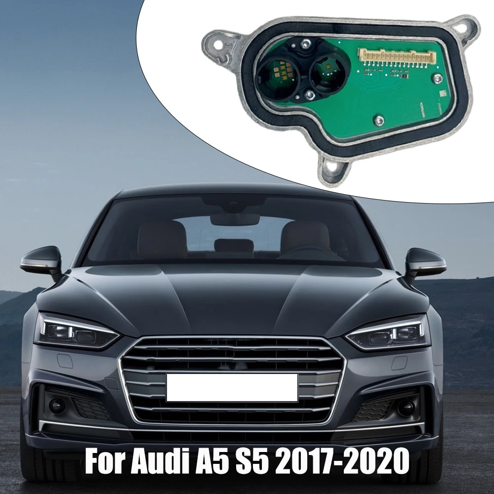 

For Audi A5 S5 2017 2018 2019 2020 LED Daytime Running Light DRL Module Unit Car Light Parts 8W6998473A 8W6998474A