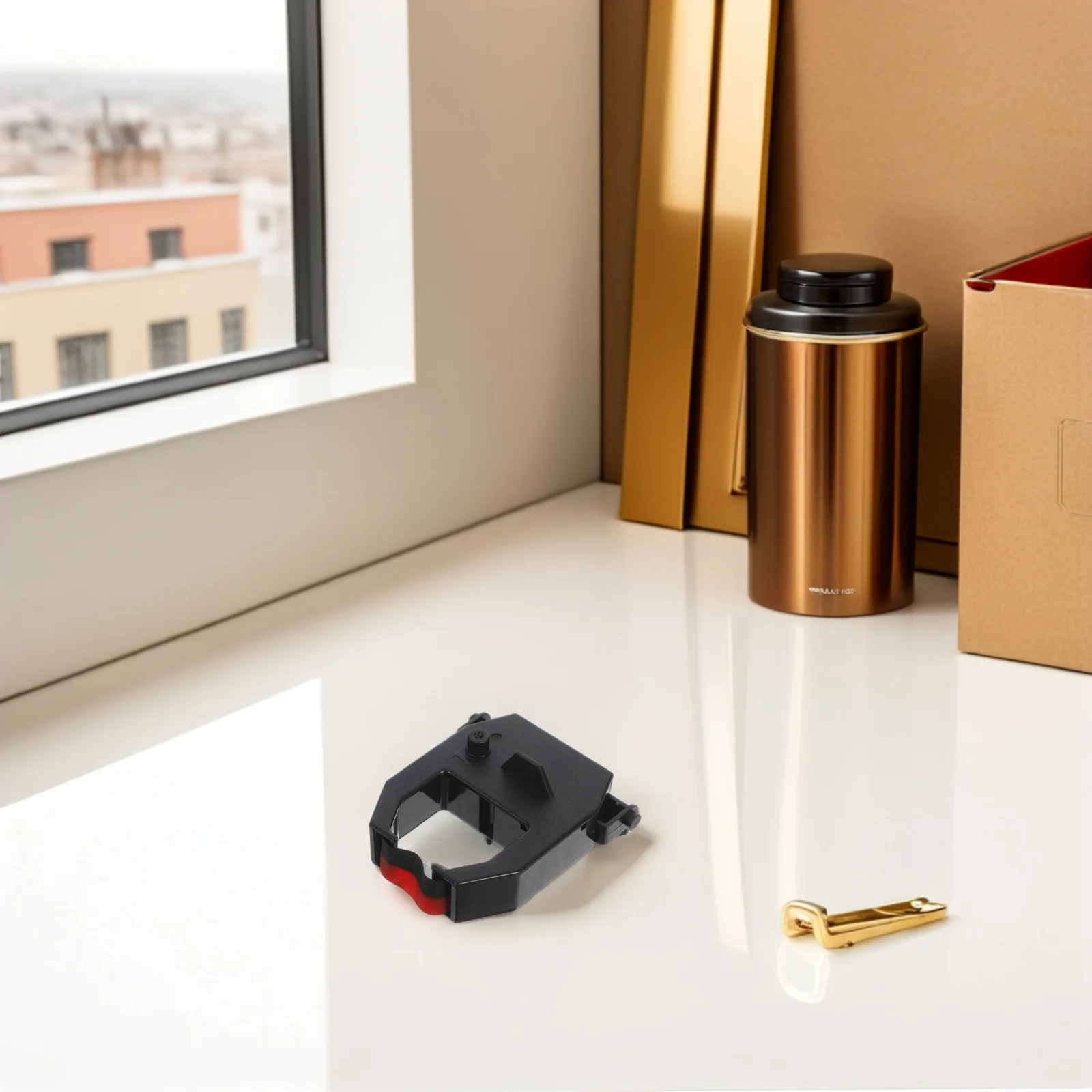 2pcs Time Clock Ribbon Printer Replacement For Attendance Machines Quick Setup Office Time Recorder Supplies Multifunctional