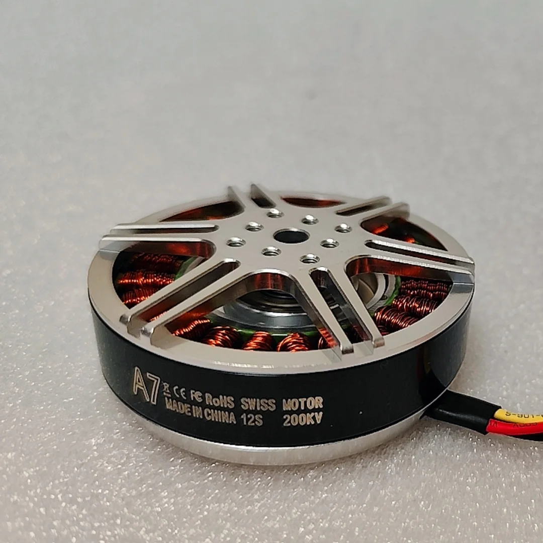 6210A Brushless Motor 200KV High Torque for Eagle Power Aircraft Outer Rotor Engine Suitable for Drone Plant Protection UAV