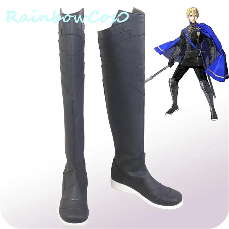 

Fire Emblem: ThreeHouses Ashe Dimitri Alexandre Blaiddyd Обувь для косплея Сапоги Игра Аниме Хэллоуин RainbowCos0