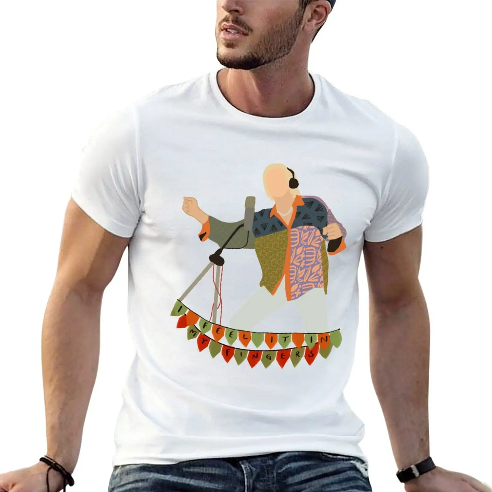 Billy Mack - I feel it in my fingers Christmas song T-Shirt t shirt man plain t shirts for man graphic funny T-Shirt