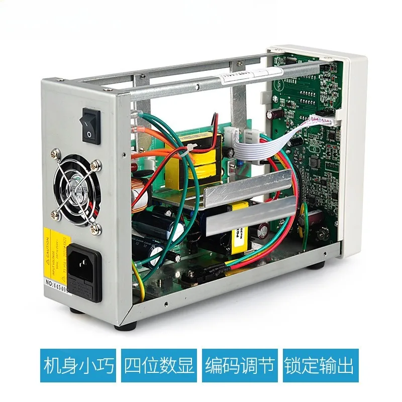 High Precision Adjustable DC Regulated Power Supply 30V 5A Variable Bench Power Source Digital Display Lab Test Unit