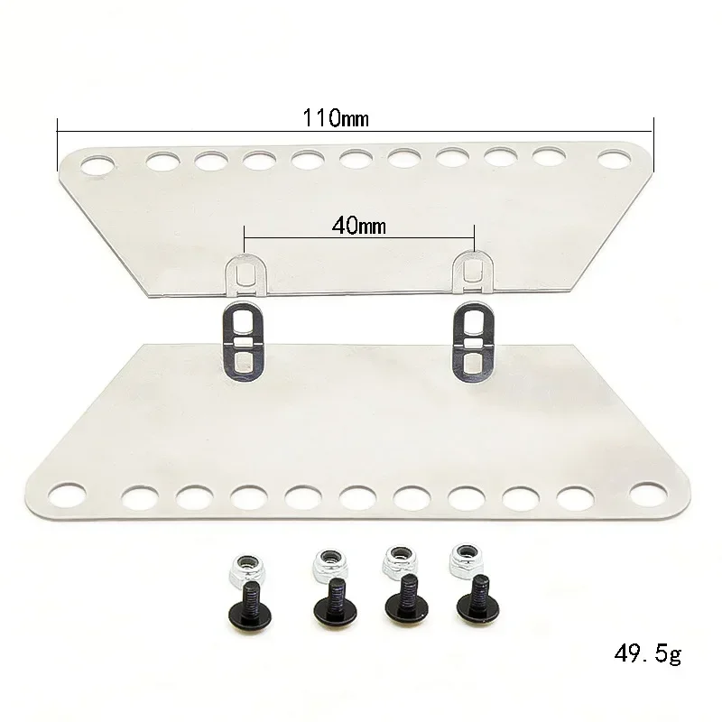 Pedal do metal para o carro do RC, peças sobresselentes, modelo do MN, 1:12, D90, D91, 95