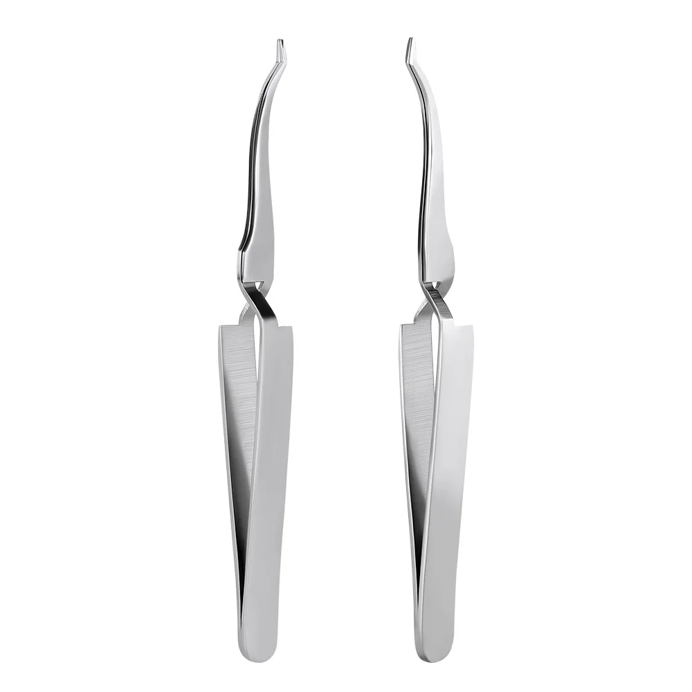 AZDENT Dental Orthodontic Tweezer Buccal Tube Tweezers 13.5cm Stainless Steel Plier Dentistry Instruments Dentist Tools