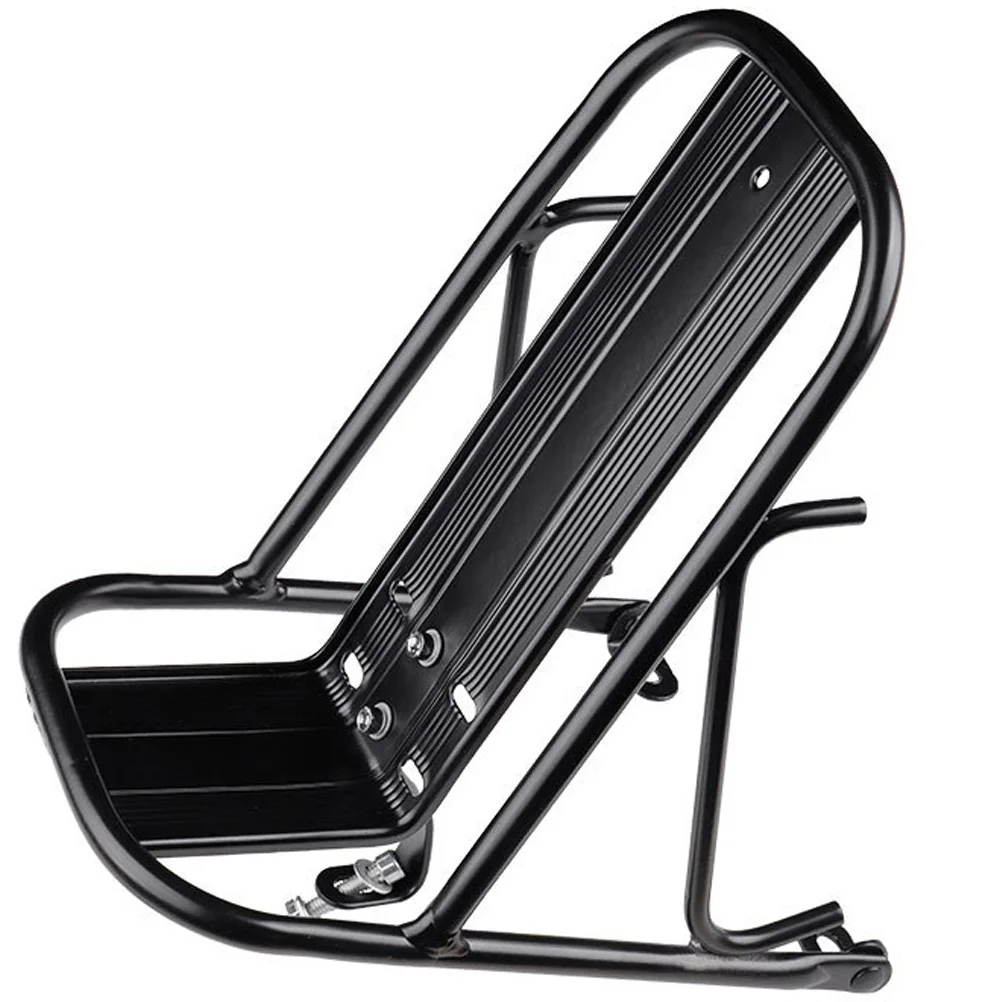 

Lightweight Metal Bike Front Rack For Folding Bikes Durable Cargo Storage Holder Strong Base Universal Cycling Accessories Easy