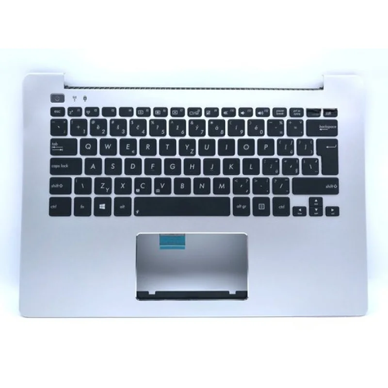 

Y+Czech Slovakian keyboard for Asus S301L S301LA Q301L Q301LA silver palmrest