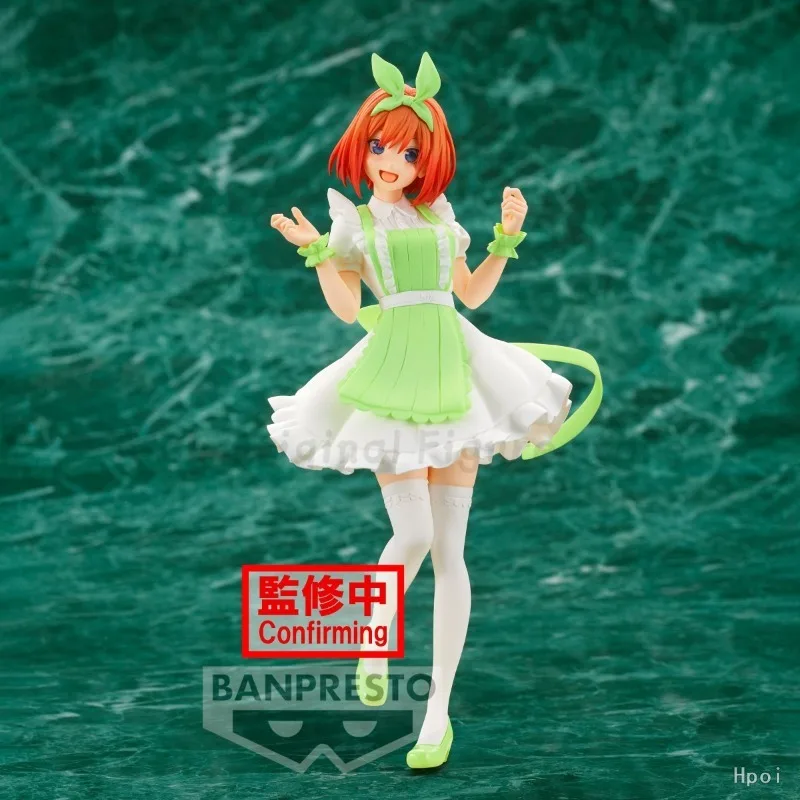 【มีสินค้าในสต็อก】ฟิกเกอร์อนิเมะต้นฉบับจาก BANPRESTO ภาพยนตร์ The Quintessential Quintuplets ตัวละคร นาโกโนะ โยตสึบะ ～พยาบาล～ โมเดลฟิกเกอร์ตกแต่ง