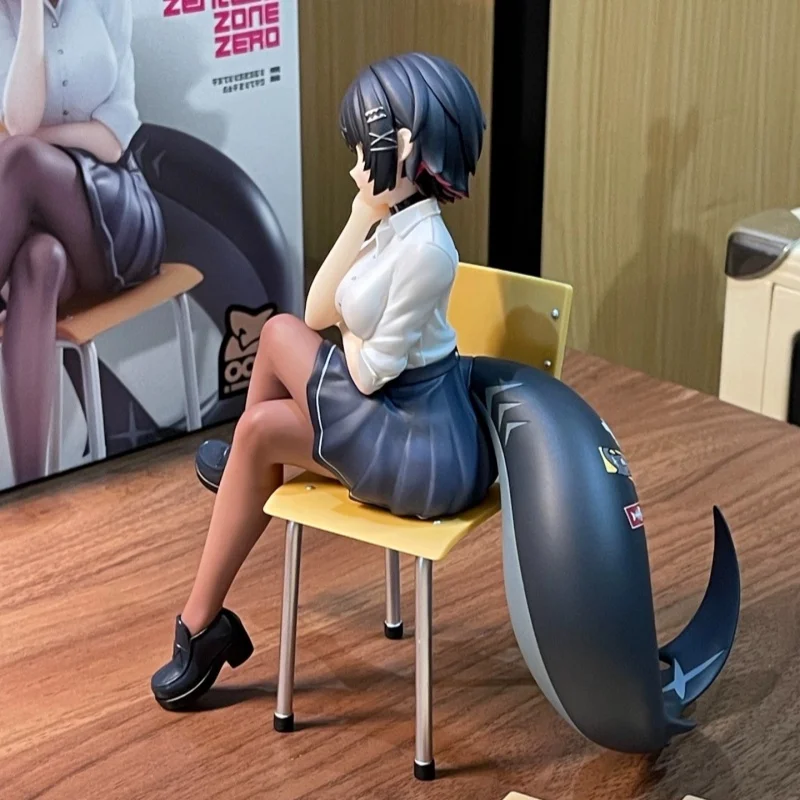 Figurka anime Ellen Joe - Zenless Zone Zero, seria od poniedziałku do piątku, ozdoba na biurko, kolekcjonerski prezent, zabawka - dostępna od ręki.