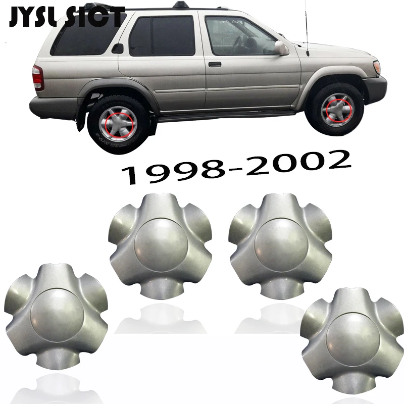 قبعات محور العجلة 4X جديدة لنيسان باثفندر 1998-2002 غطاء محور العجلة المركزي OEM # 40342-5W515 #1