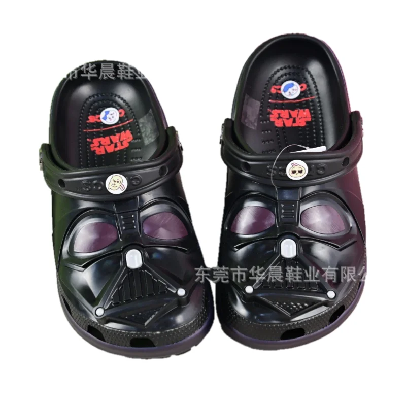 star-wars-darth-vader-clogs-men-women-summer-non-slip-beach-sandals-breathable-garden-shoes-outdoor-slippers