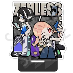 Game Zenless Zone Zero Cartoon Acrylic Stand Sign Corin Wickes Ellen Joe Anime Figure Desktop Ornaments Toys Collection Gifts
