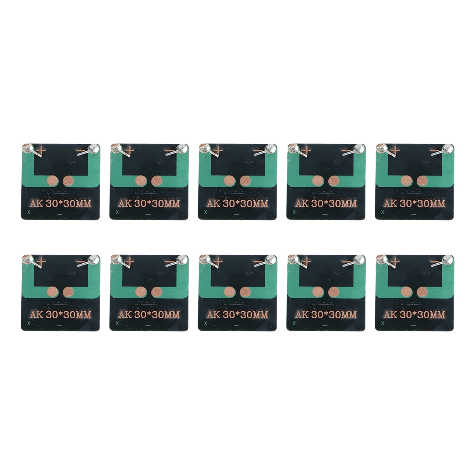 10pcs Solar Panel Cell 1 5V 60mA Compact Size For DIY Projects Suitable For Solar Water Pumps And Small Electrical Devices