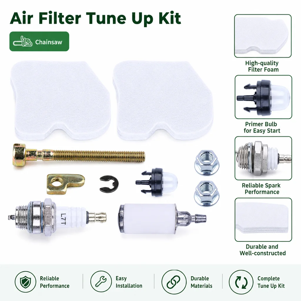 Air Filter Tune Up Kit Spark P - Husqvarna Chainsaw 120 Mark Ii review and price
