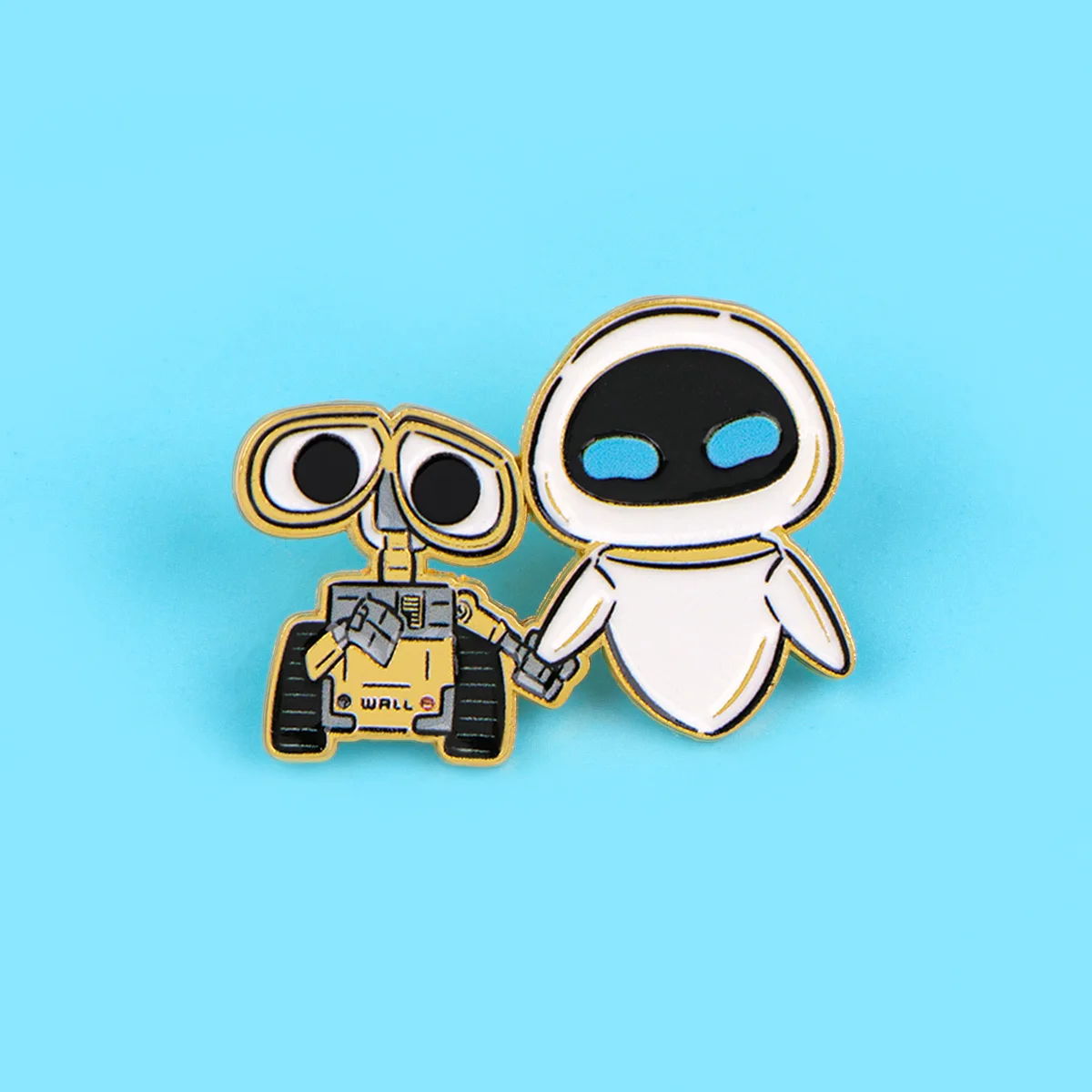 Cute Enamel Pin Cartoon Robot Brooch For Coat Women's Brooches Fashion Lapel Badges Jewelry Gift for Couple image 6