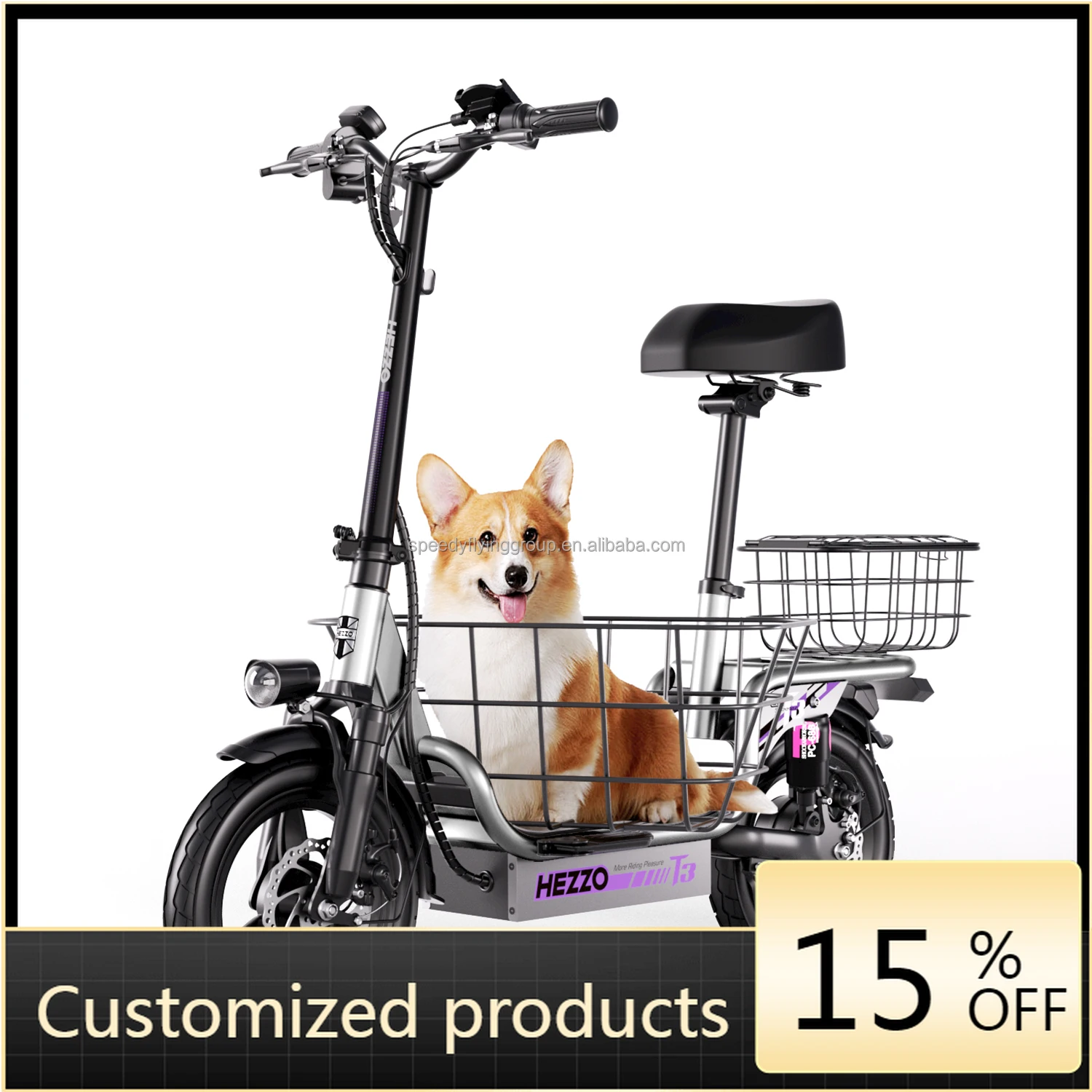 

Высокое качество, безопасное и надежное партнерствоHEZZO T3 US EU Бесплатная доставка 20Mph 15Ah 48V 500W Dojazdy Escooter Быстрый педальный скутер Wi