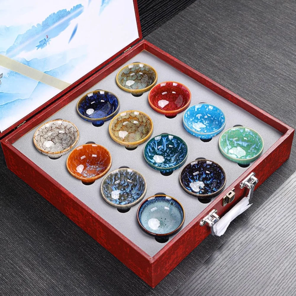 

Adults Porcelain Tea Cups Liquido Premium Vintage Asian Tea Cups Luxury Cat Bowl Bulk Taza Te Matcha House Decor Accessories