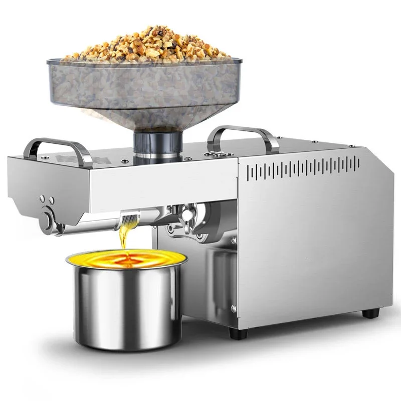 Edible Oil Press Seed Oil Press Mini Sunflower Oil Spiral Household