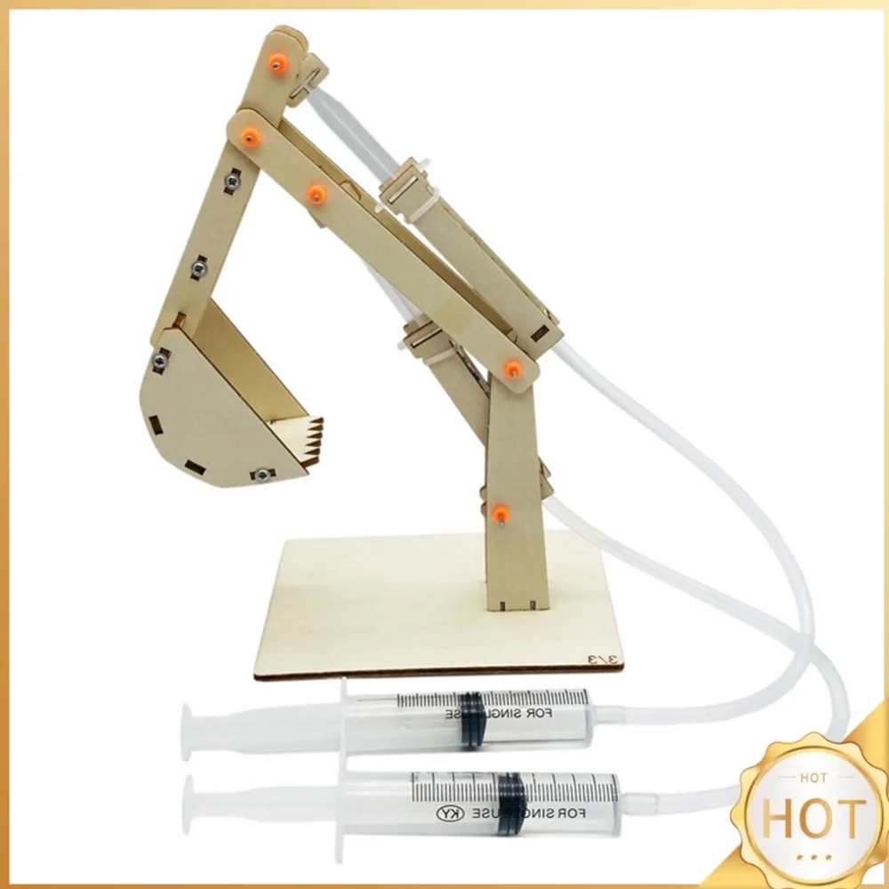 Needle Tube Excavator Physics Experiment Learning Practical Skills Education Toy