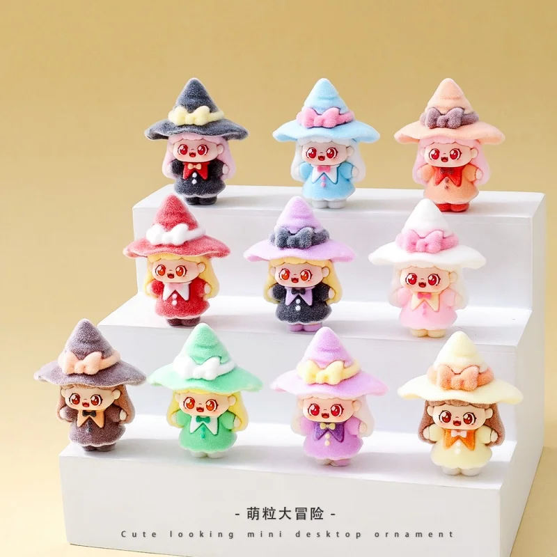

New Cute Little Witch Sweet Baby Cute Toy DIY Trendy Desktop Figurine Blind Bag Gift