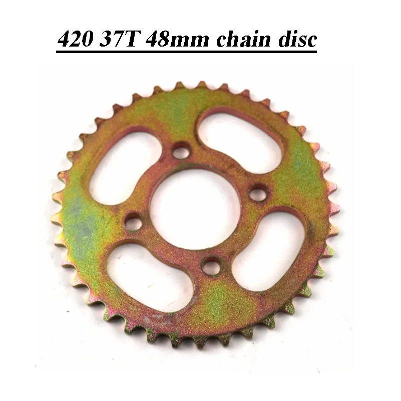 Rear Sprocket 420 37T 48mm 37 Tooth Chain For Chinese ATV Quad Pit Dirt Bike Motorcycle Motor Moped free shipping