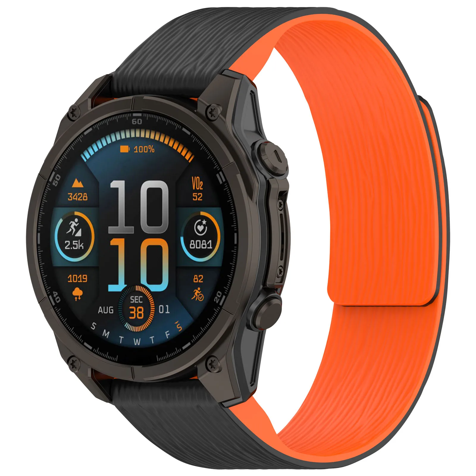 20/22/26mm Magnetic Strap For Garmin Tactix8 51/47/43mm Fenix 8/E Quatix8 Quick Fit Bracelet Band For Instinct 3/Forerunner 970