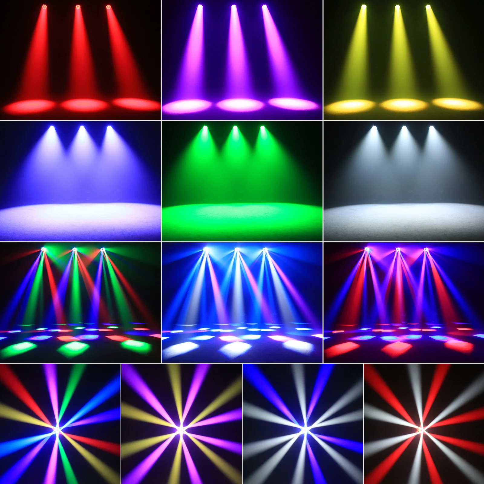 Imagem -04 - Buysumshine-bee Eye Wash Led Moving Head Light dj Light Dmx dj Lights Party Disco Lights Audiência Casamento 350w Rgbw