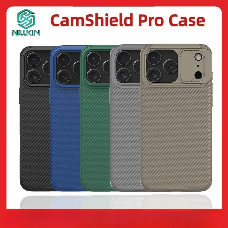 

Nillkin New Product Lens Slide Anti-Peeping Phone Case for iPhone 17Pro Max 17Pro 17Air 17 Full Coverage Phone Protective Case