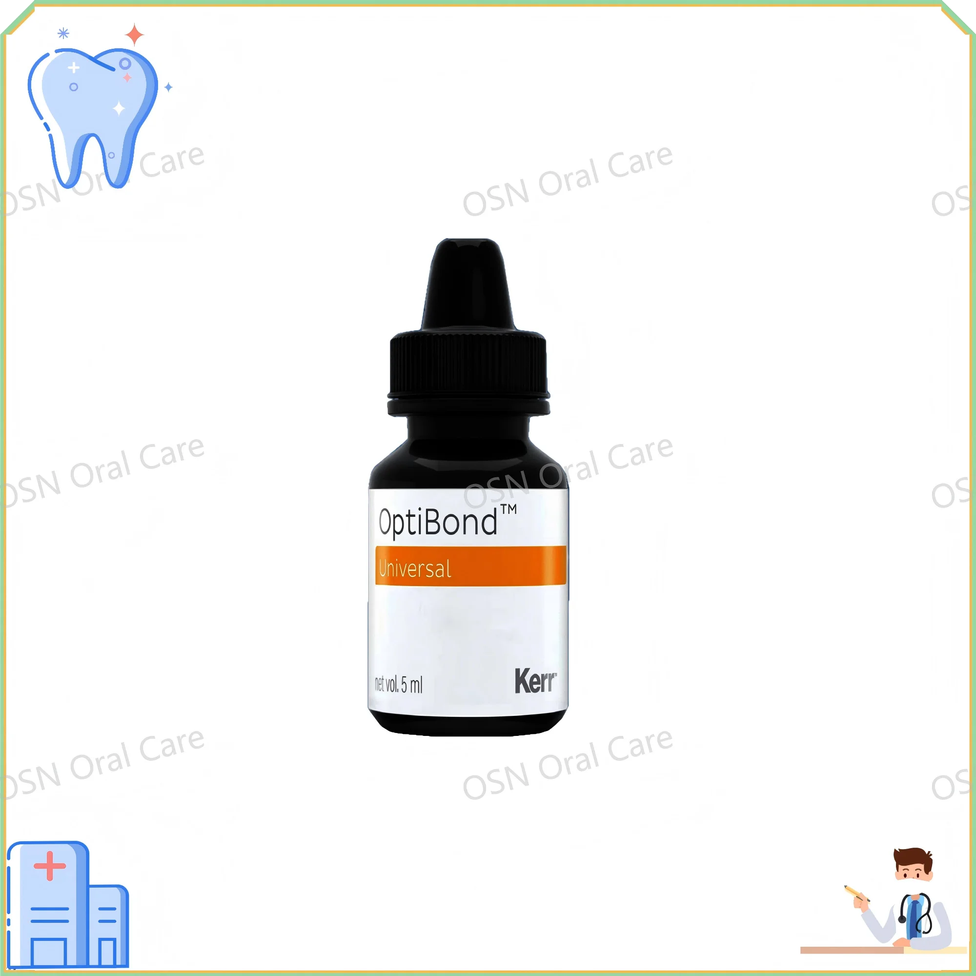 

Membrane Force Glue Kerr OptiBond Universal Eighth Generation Adhesive General-purpose Adhesive Dental Adhesive - 5ml Per Bottle