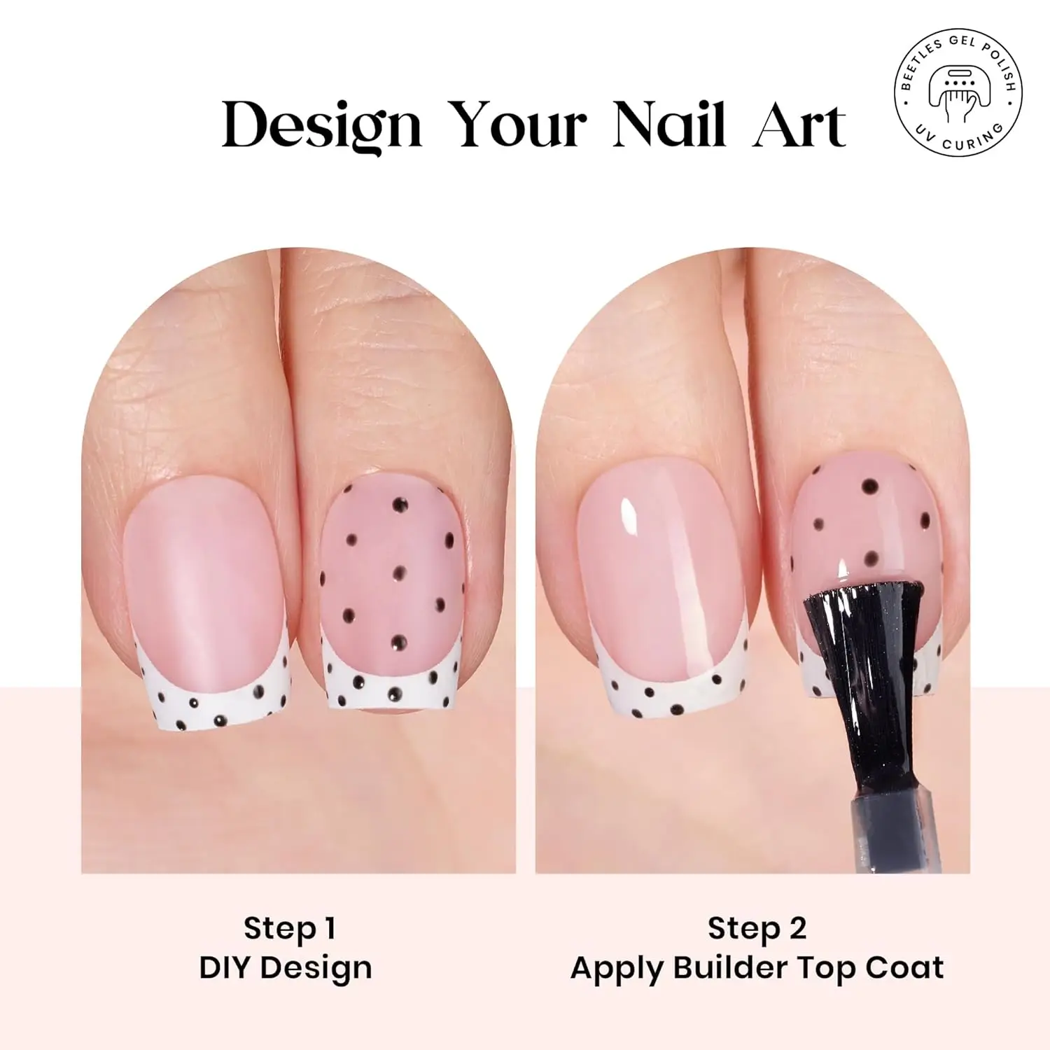 Kit de uñas a presión cuadradas cortas de color rosa francés brillante, 150 piezas todo en uno con pegamento, removedor, capa superior y regalo de lámpara