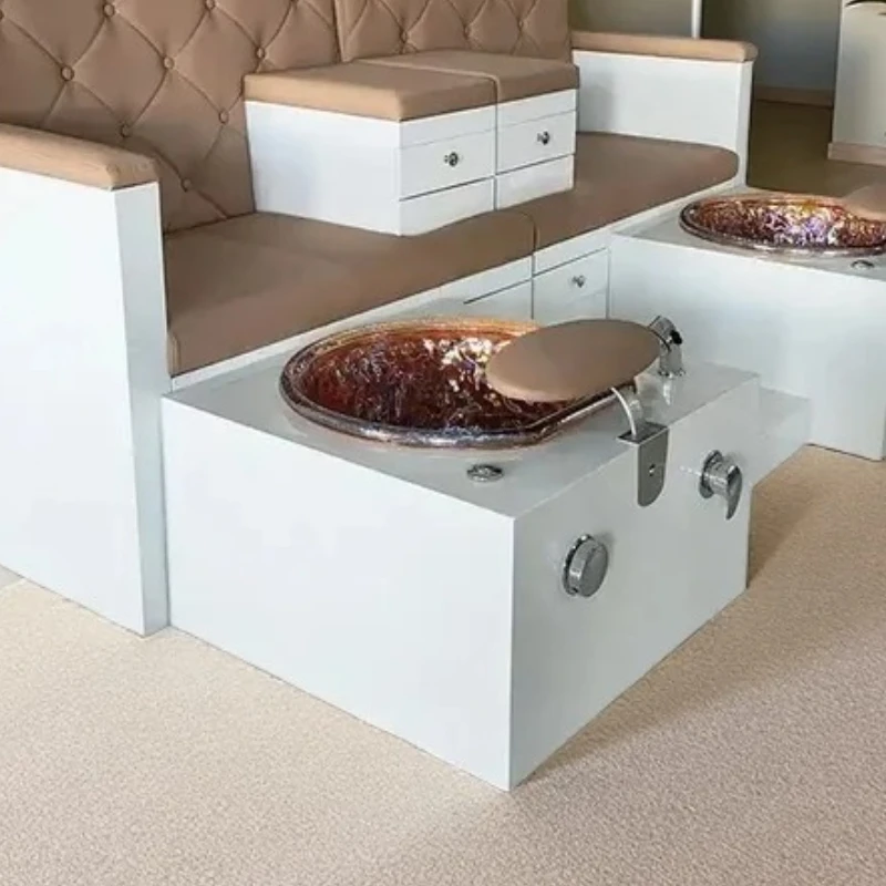 

Water Jet Pedicure Chairs Manicure Spa Luxury Chairs Nails Salon Silla Pedicura Profesional Bowl Bed Lounge Furniture Set Salon