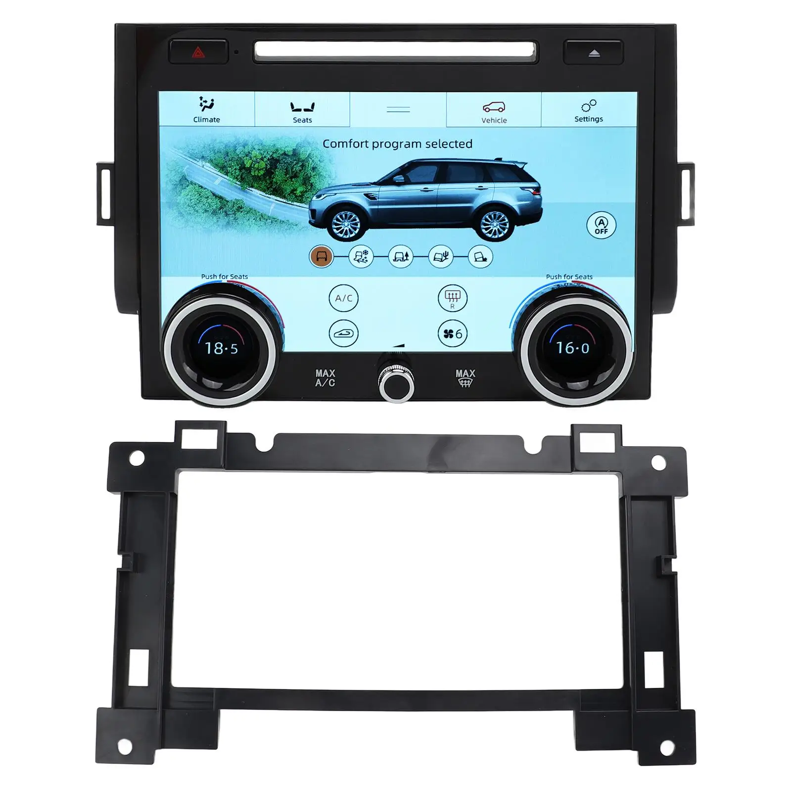

Car AC Touchscreen Day Night Mode Climate Control LCD Screen for upgrade