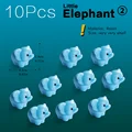 10pcs Elephant