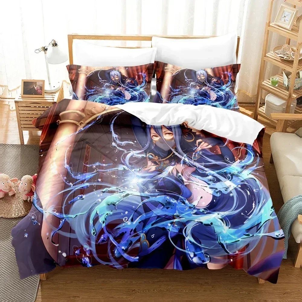 

Fashionable 3D Fates Bedding Sets Duvet Cover Set With Pillowcase Twin Full Queen King Bedclothes Bed Linen Home textile
