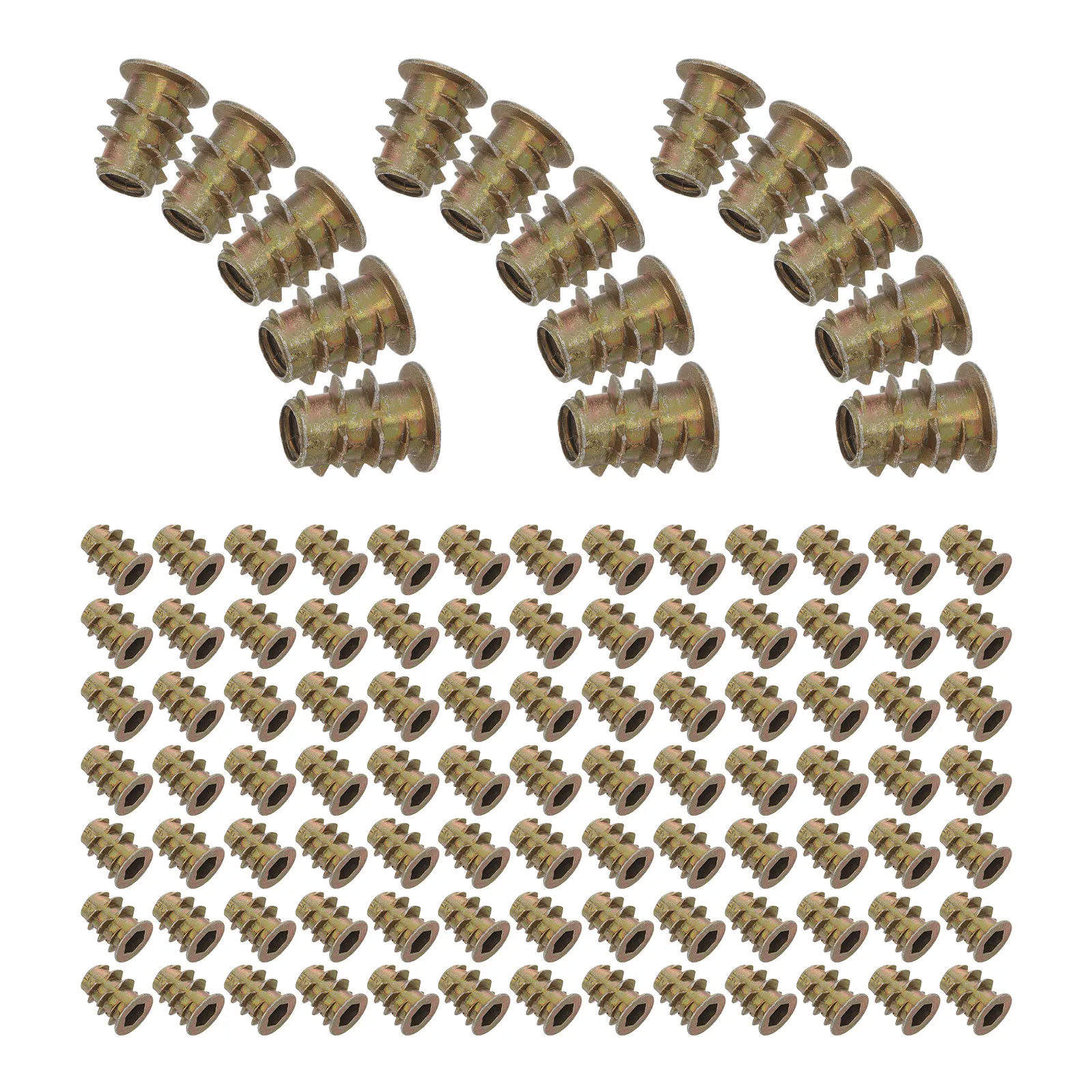 200 Pcs Hexagon Socket Thread - Furniture Hardware Threaded Inserts review and price